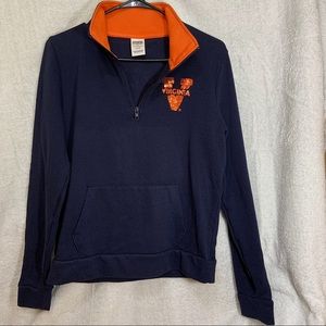 PINK Virginia Cavaliers Quarter Zip